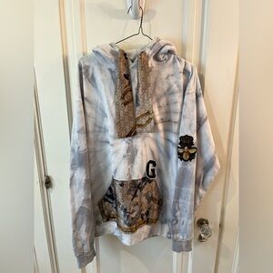 real gucci fabric hoodie